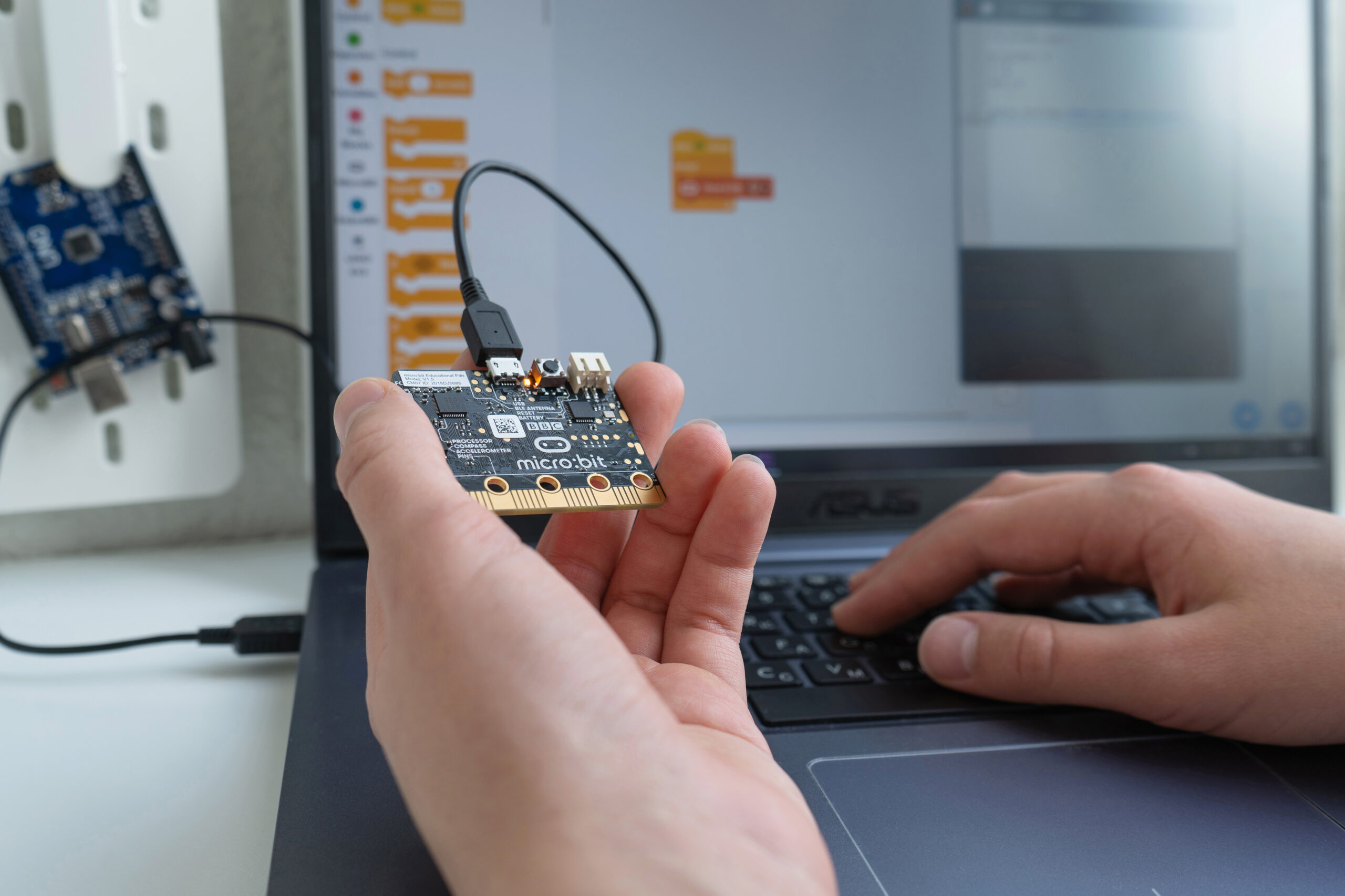 Minsk,,Belarus.,November,,2019.,The,Bbc,Robot,Micro,Bit.,It